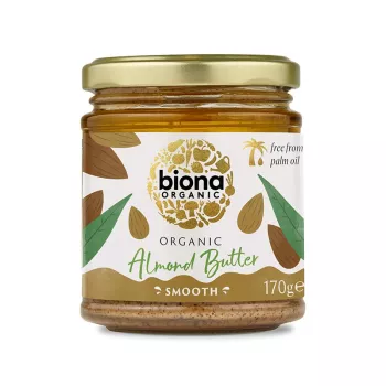 Crema tartinabila de migdale smooth eco (170 grame), Biona Crema tartinabila de migdale smooth eco (170 grame), Biona