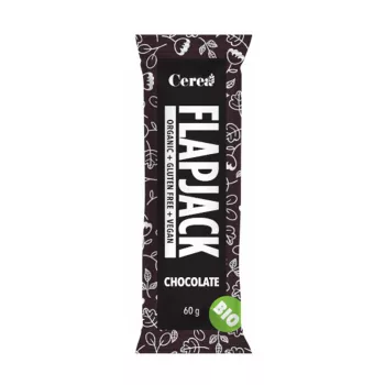 Baton Flapjack ciocolata bio, vegan, fara gluten (60 grame), Cerea Baton Flapjack ciocolata bio, vegan, fara gluten (60 grame), Cerea