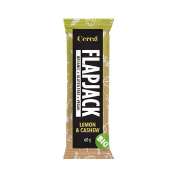 Baton Flapjack lamaie si caju bio, vegan, fara gluten (60 grame), Cerea Baton Flapjack lamaie si caju bio, vegan, fara gluten (60 grame), Cerea