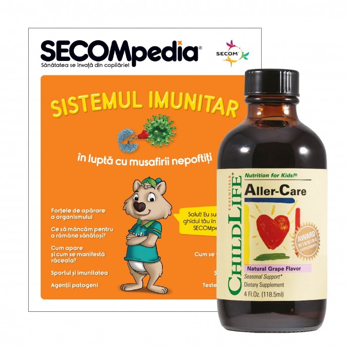 Aller-Care 118,5ml (gust struguri), ChildLife Essentials Aller-Care 118,5ml (gust struguri), ChildLife Essentials