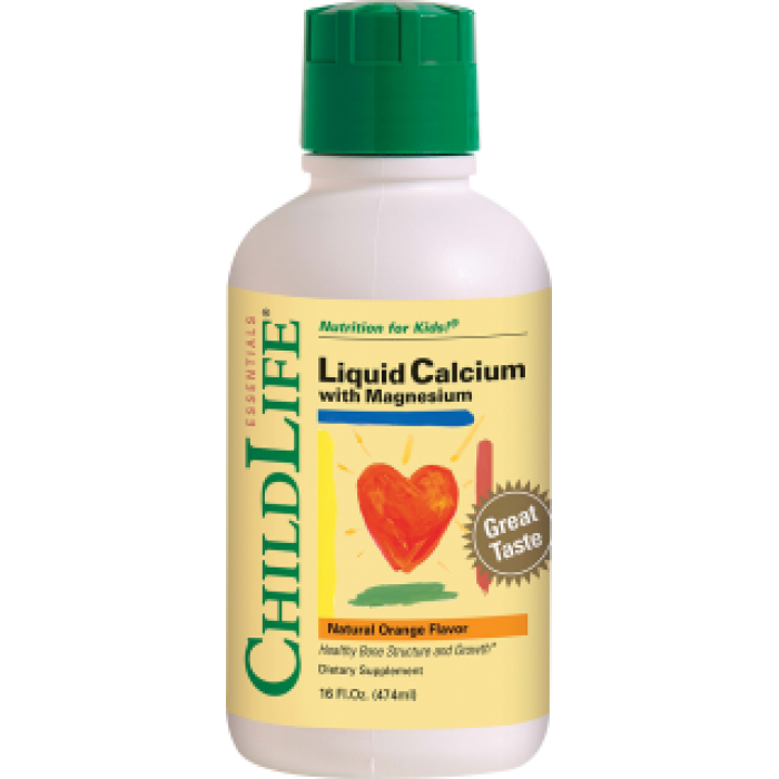 Calcium with Magnesium 474ml (gust portocale), ChildLife Essentials Calcium with Magnesium 474ml (gust portocale), ChildLife Essentials