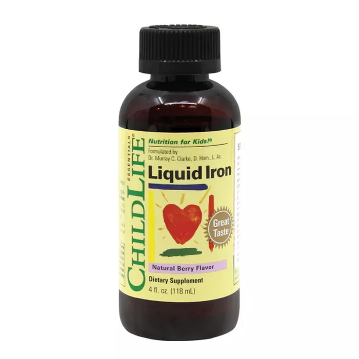 Liquid Iron 10 mg (118,5 ml), ChildLife Essentials Liquid Iron 10 mg (118,5 ml), ChildLife Essentials