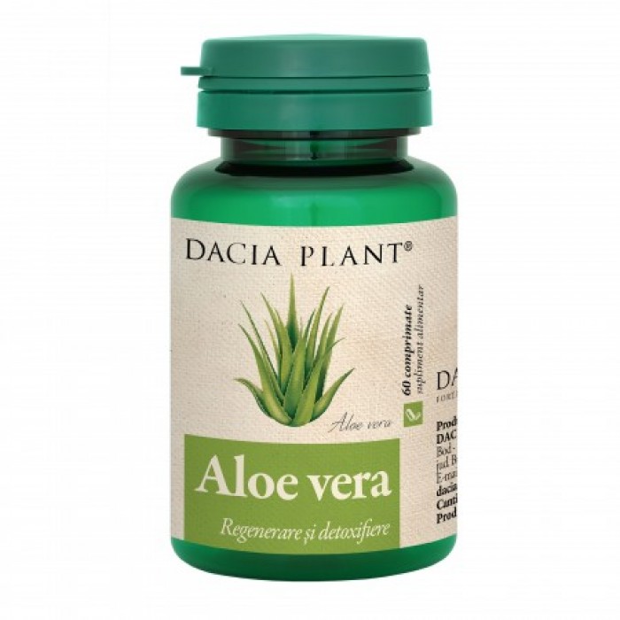 Aloe Vera (60 comprimate), Dacia Plant Aloe Vera (60 comprimate), Dacia Plant