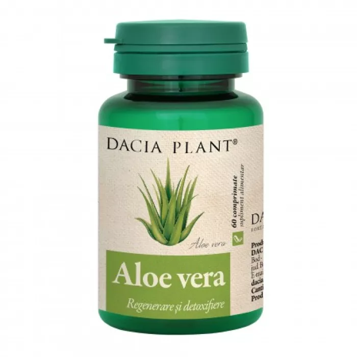 Aloe Vera (60 comprimate), Dacia Plant Aloe Vera (60 comprimate), Dacia Plant