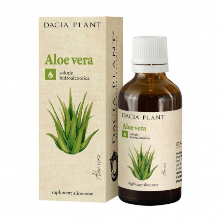 Aloe Vera tinctura (50 ml), Dacia Plant Aloe Vera tinctura (50 ml), Dacia Plant