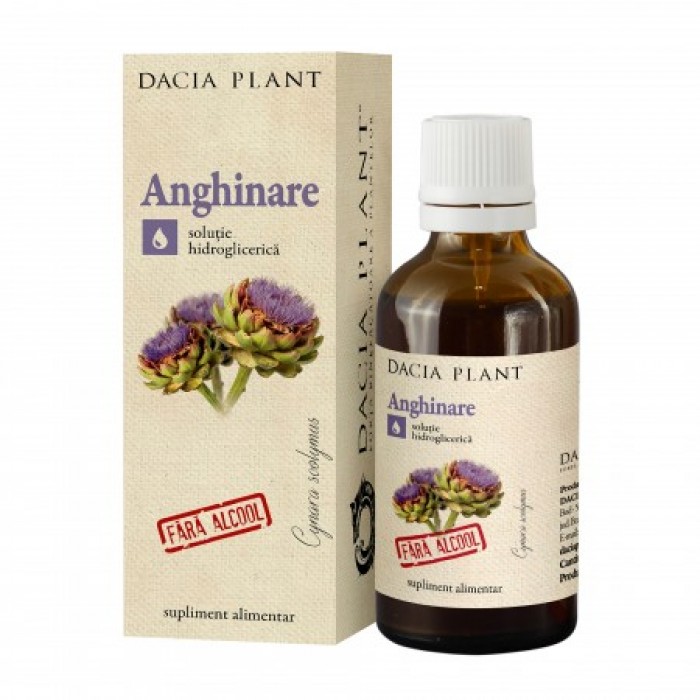 Anghinare tinctura fara alcool (50 ml), Dacia Plant Anghinare tinctura fara alcool (50 ml), Dacia Plant