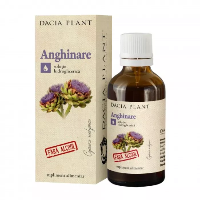 Anghinare tinctura fara alcool (50 ml), Dacia Plant Anghinare tinctura fara alcool (50 ml), Dacia Plant