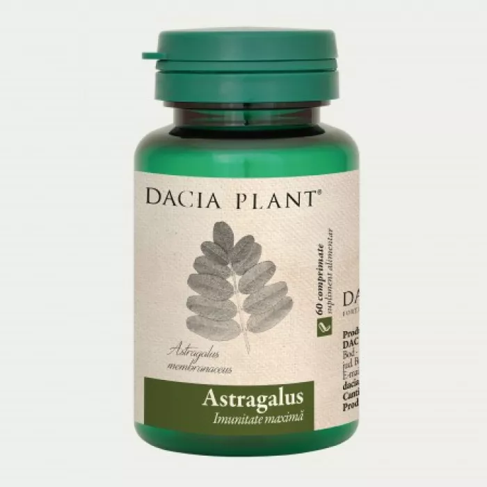 Astragalus (60 comprimate), Dacia Plant Astragalus (60 comprimate), Dacia Plant