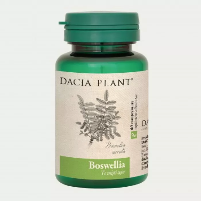Boswellia (60 comprimate), Dacia Plant Boswellia (60 comprimate), Dacia Plant