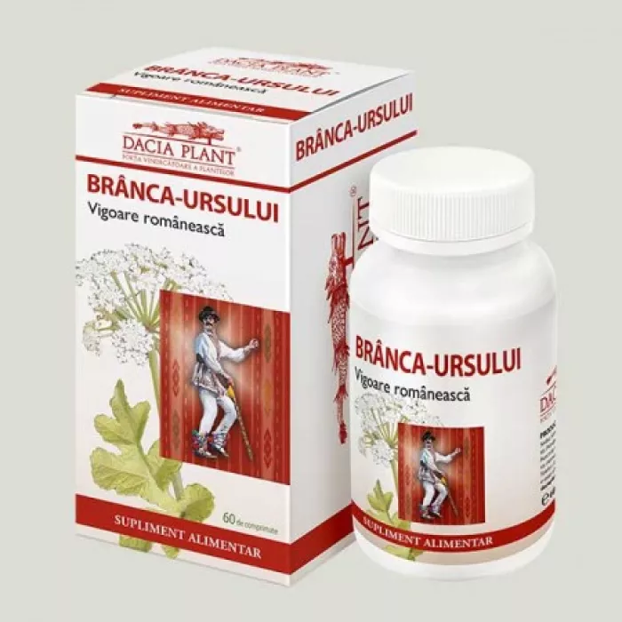 Branca ursului (60 comprimate), Dacia Plant Branca ursului (60 comprimate), Dacia Plant