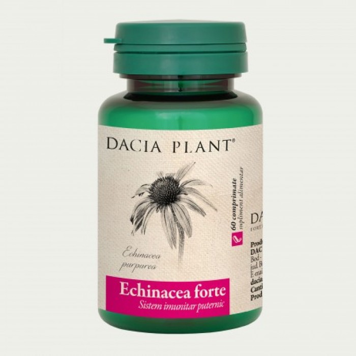 Echinacea forte (60 comprimate), Dacia Plant Echinacea forte (60 comprimate), Dacia Plant