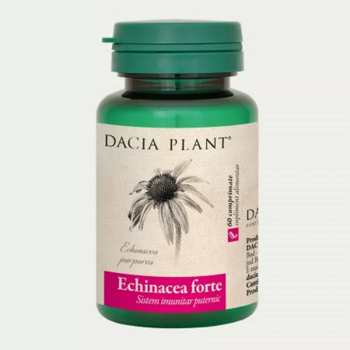 Echinacea forte (60 comprimate), Dacia Plant Echinacea forte (60 comprimate), Dacia Plant