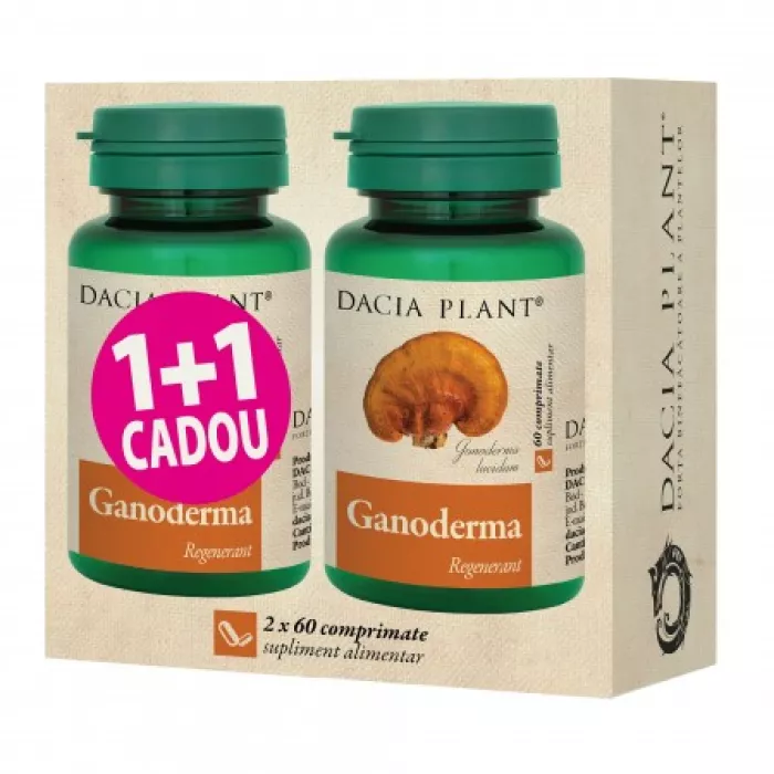 Promo Ganoderma (60 comprimate)1+1 Gratuit, Dacia Plant Promo Ganoderma (60 comprimate)1+1 Gratuit, Dacia Plant