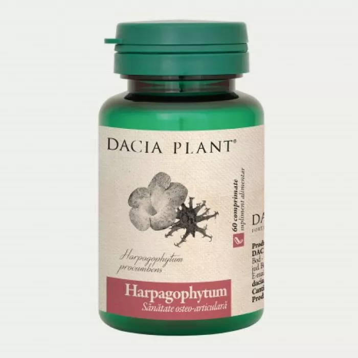 Harpagophytum (72 comprimate), Dacia Plant Harpagophytum (72 comprimate), Dacia Plant