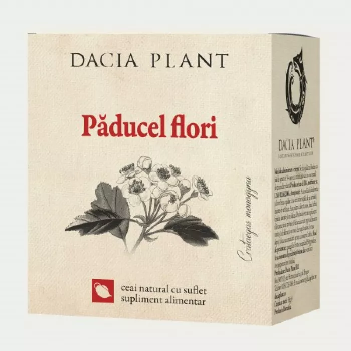 Ceai de paducel (flori) (50 g), Dacia Plant Ceai de paducel (flori) (50 g), Dacia Plant