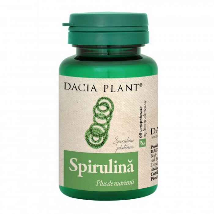 Spirulina (60 comprimate), Dacia Plant Spirulina (60 comprimate), Dacia Plant
