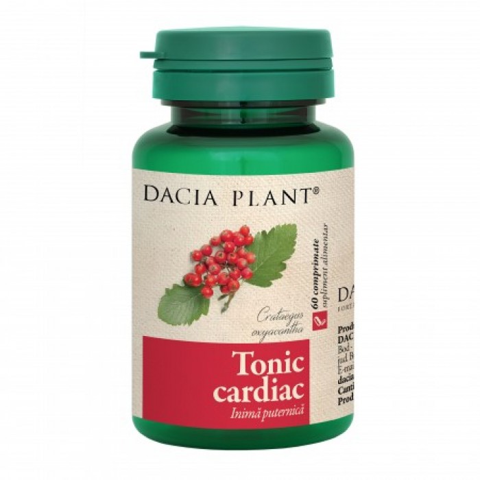 Tonic cardiac (60 comprimate), Dacia Plant Tonic cardiac (60 comprimate), Dacia Plant