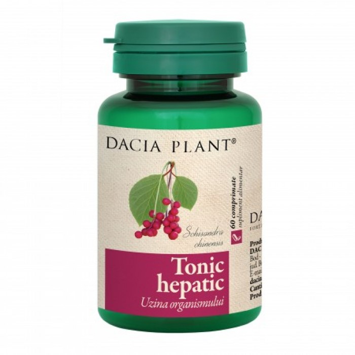 Tonic hepatic (60 capsule), Dacia Plant Tonic hepatic (60 capsule), Dacia Plant
