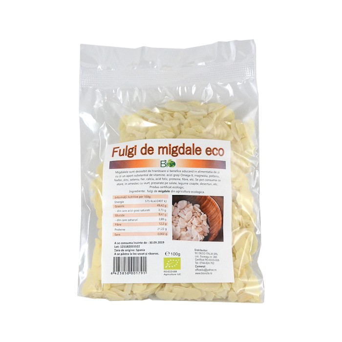 Fulgi de migdale (100 grame) Fulgi de migdale (100 grame)