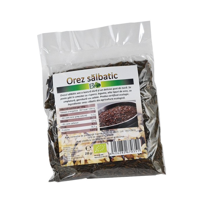 Orez salbatic (250 grame) Orez salbatic (250 grame)