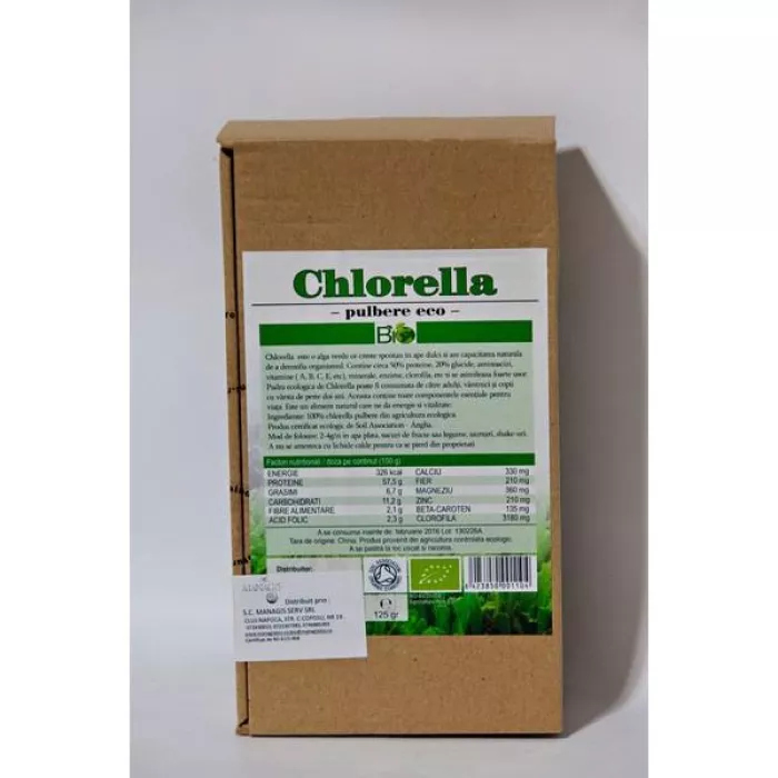Chlorella pulbere (190 grame) Chlorella pulbere (190 grame)