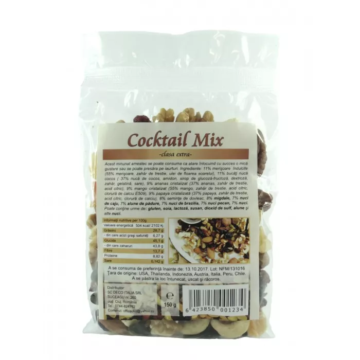 Cocktail mix clasa extra (150 grame) Cocktail mix clasa extra (150 grame)