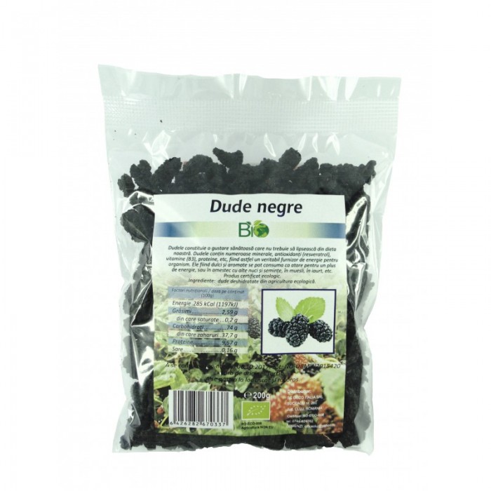 Dude negre uscate (200 grame) Dude negre uscate (200 grame)