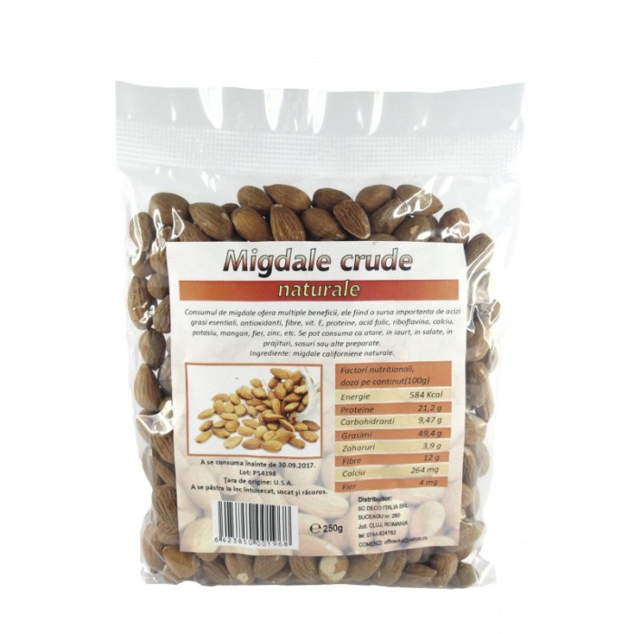 Migdale californiene (250 grame) Migdale californiene (250 grame)