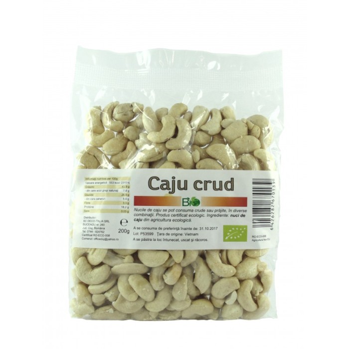 Nuci intregi de caju (500 grame) Nuci intregi de caju (500 grame)