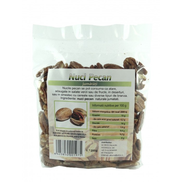 Nuci pecan (200 grame) Nuci pecan (200 grame)