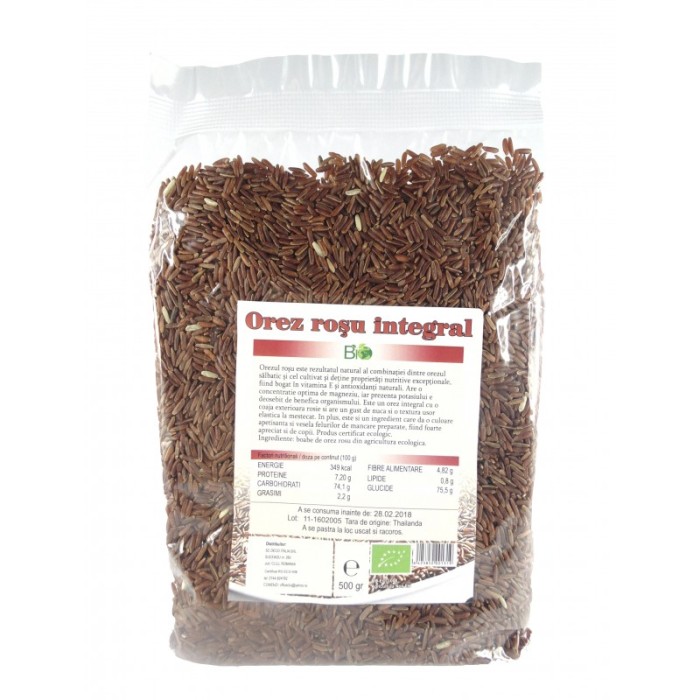 Orez rosu (500 grame) Orez rosu (500 grame)