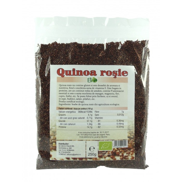 Quinoa rosie (250 grame) Quinoa rosie (250 grame)