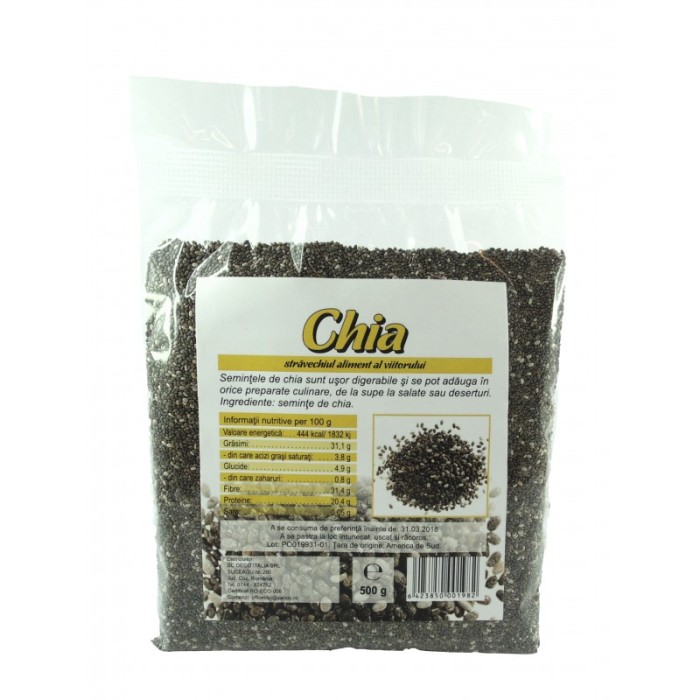 Seminte de chia bio (1 kg) Seminte de chia bio (1 kg)