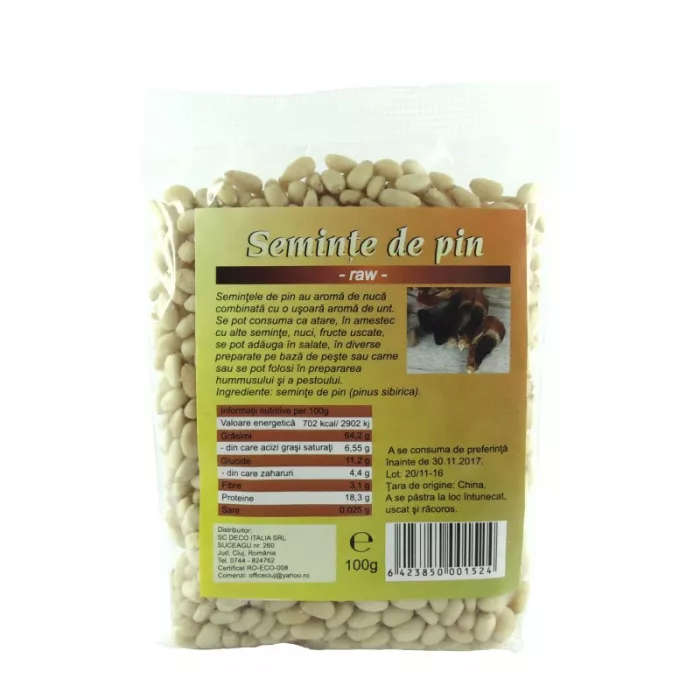 Seminte de pin (100 grame) Seminte de pin (100 grame)