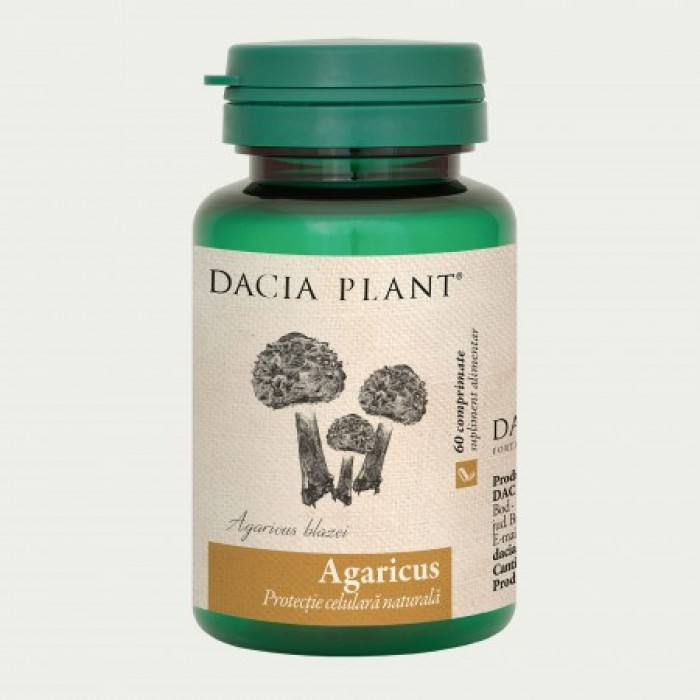 Agaricus (60 comprimate), Dacia Plant Agaricus (60 comprimate), Dacia Plant