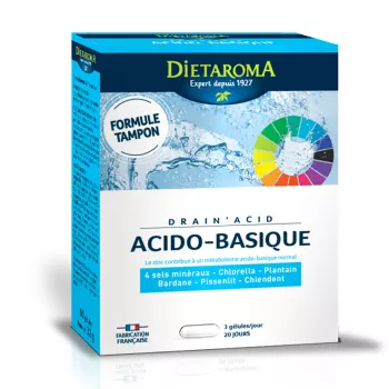 Drain Acid Acido-Basique (60 comprimate), Dietaroma Drain Acid Acido-Basique (60 comprimate), Dietaroma