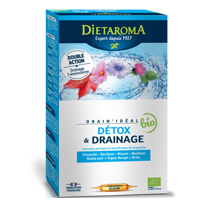 Drain' Ideal (20 fiole x 15 ml), Dietaroma Drain' Ideal (20 fiole x 15 ml), Dietaroma