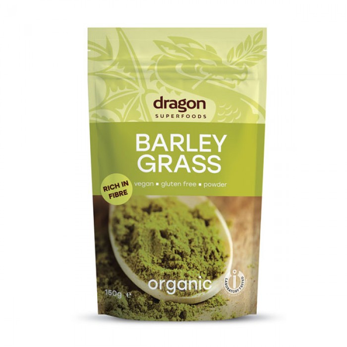 Orz verde pulbere bio (150 grame), Dragon Superfoods Orz verde pulbere bio (150 grame), Dragon Superfoods