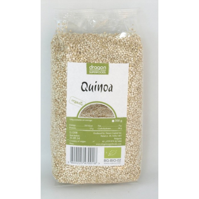 Quinoa alba bio (500 g), Dragon Superfoods Quinoa alba bio (500 g), Dragon Superfoods