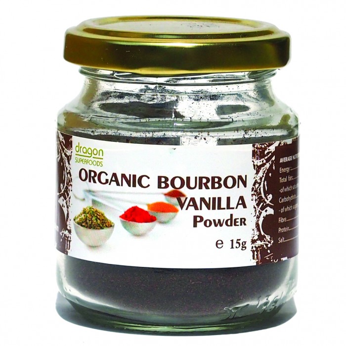 Vanilie pudra bio (15 grame), Dragon Superfoods Vanilie pudra bio (15 grame), Dragon Superfoods