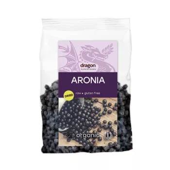 Fructe de aronia eco (150 grame), Dragon Superfoods Fructe de aronia eco (150 grame), Dragon Superfoods