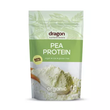 Pudra proteica din mazare eco (200 grame), Dragon Superfoods Pudra proteica din mazare eco (200 grame), Dragon Superfoods