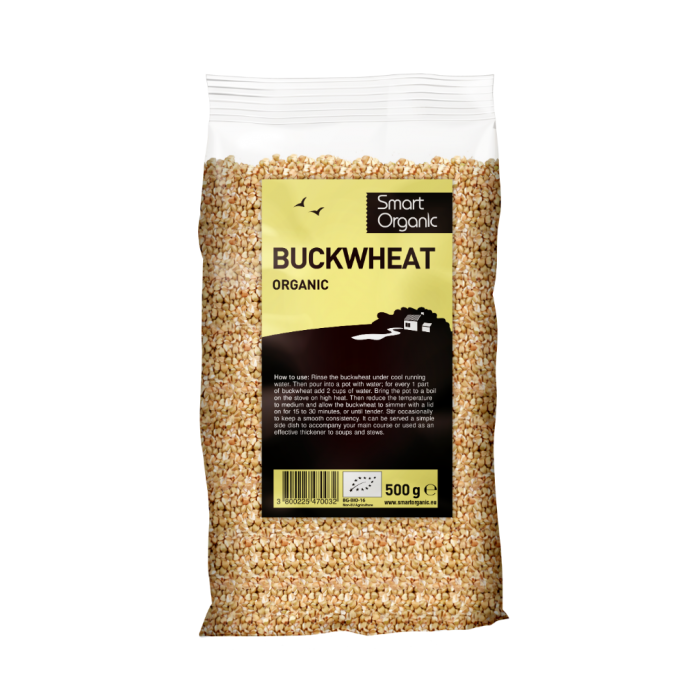 Hrisca integrala raw bio (500 grame), Smart Organic Hrisca integrala raw bio (500 grame), Smart Organic