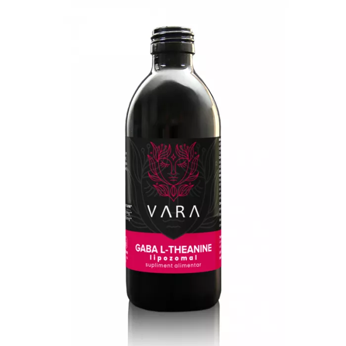Gaba L-theanine Lipozomal Premium - Cirese (250 ml), Drogheria Vara Gaba L-theanine Lipozomal Premium - Cirese (250 ml), Drogheria Vara