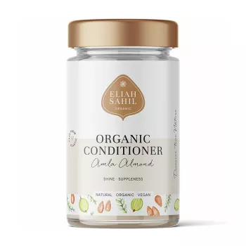 Balsam pentru par pudra cu amla si migdale bio (135 grame), Eliah Sahil