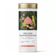 Gel de dus pudra cu cocos si hibiscus bio (90 grame), Eliah Sahil