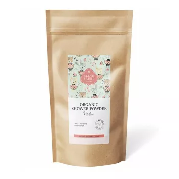 Gel de dus pudra pentru copii, pepene galben bio refill (250 grame), Eliah Sahil