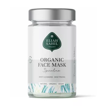 Masca pudra pentru fata cu spirulina bio (100 grame), Eliah Sahil