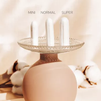 Tampoane bumbac organic Mini (16 bucati), Enroush