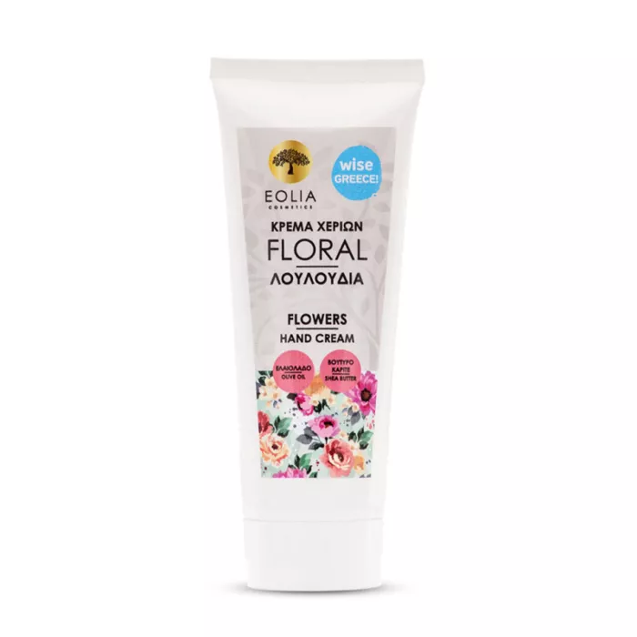 Crema de maini naturala cu aroma florala (75 ml), Eolia Cosmetics Crema de maini naturala cu aroma florala (75 ml), Eolia Cosmetics